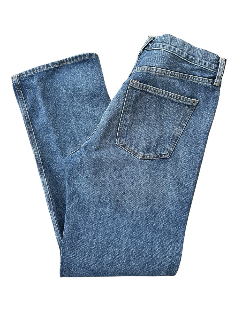 Agolde • Fran High Rise Straight Leg Organic Cotton Jeans - Picture 3 of 10